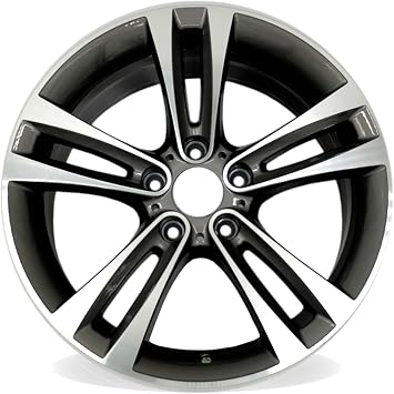 New Single 18" 18x8 Inch Wheel for 20122020 BMW 3 Series, 4 Series | OEM Design Replacement Rim | Machined Grey | Direct Fit - OE Stock Specs | 71540 71540B