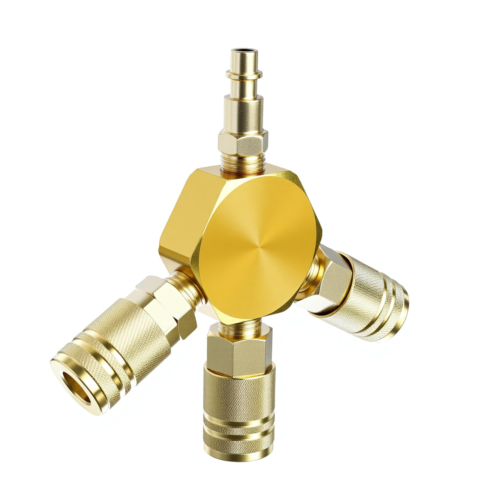 3-Way Air Manifold - Splitter Fittings -8