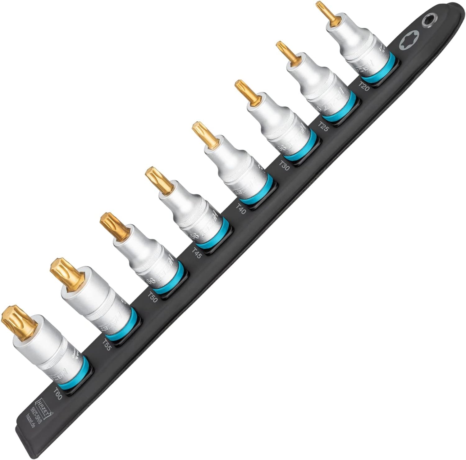 Barre d'enfichage flexible HAZET Smart-Rail 992T-SR/8 magnétique TORX