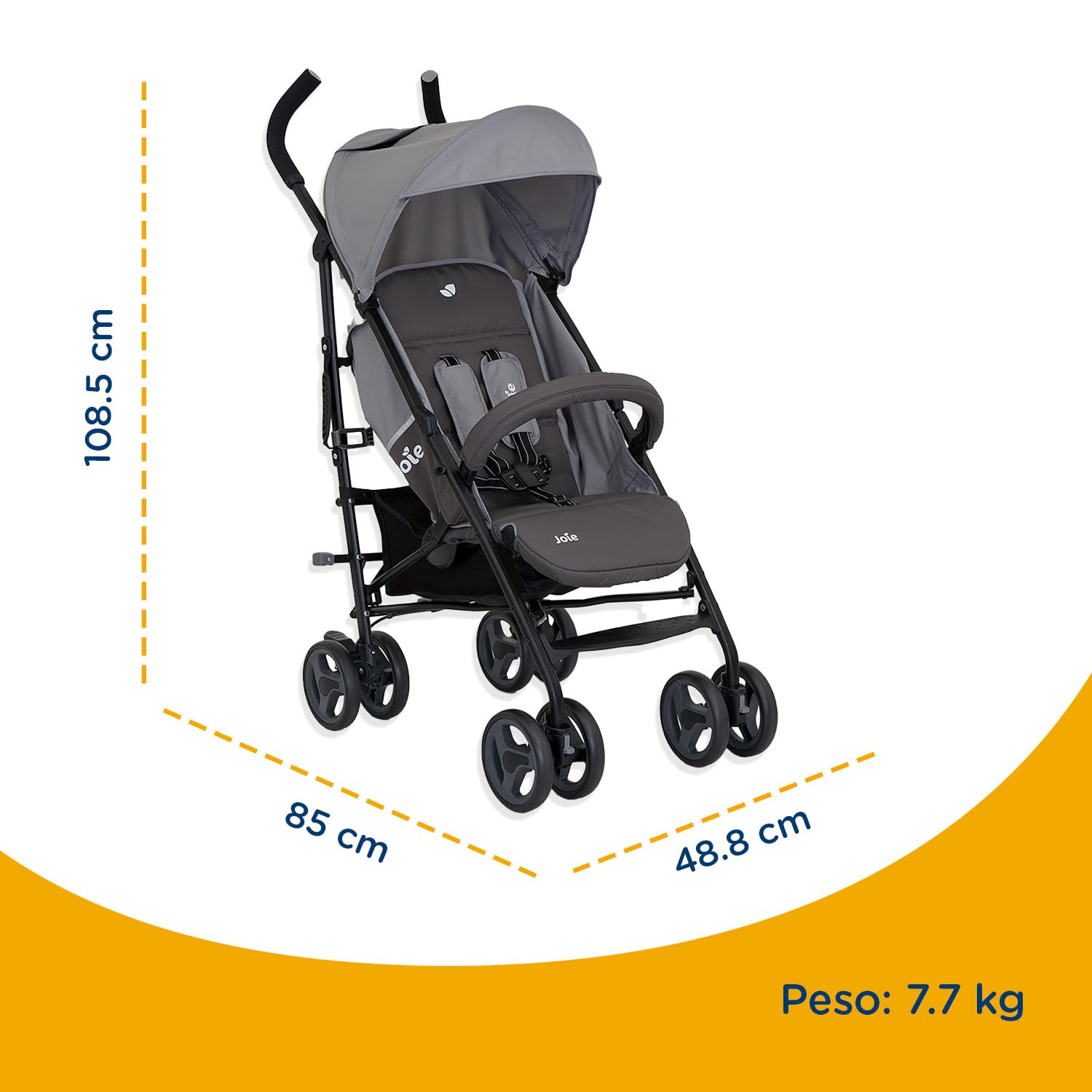Passeggino Joie Nitro LX Dark Pewter