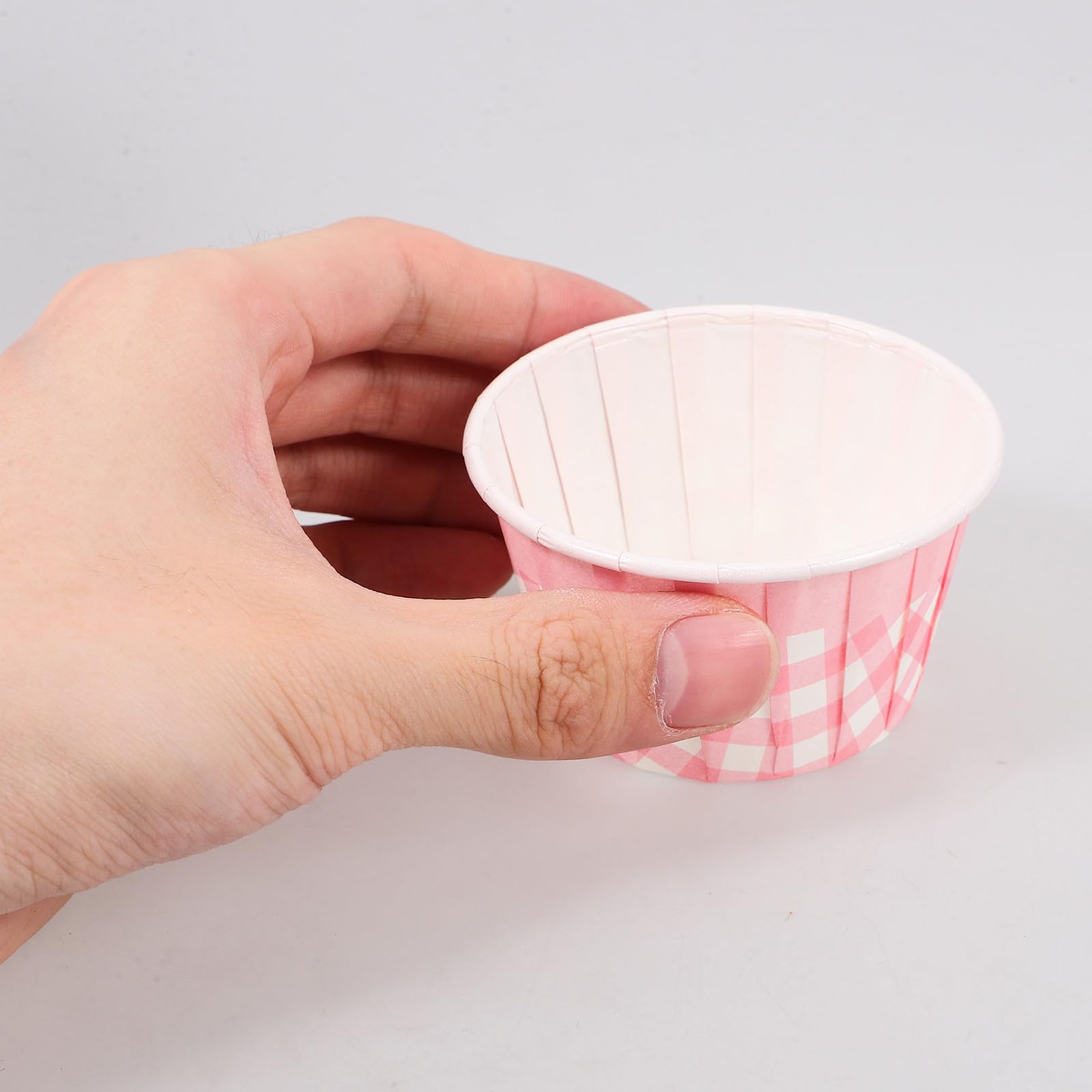 Vasos para hornear, 50 unidades de envoltorios para magdalenas resistentes a altas temperaturas, para bodas, cumpleaños, fiestas, forros de postre de liberación suave