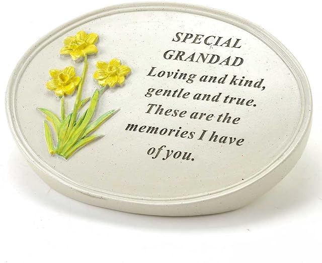 Angraves Special Grandad Flower Graveside Memorial Grave Plaque Ornament Decoration