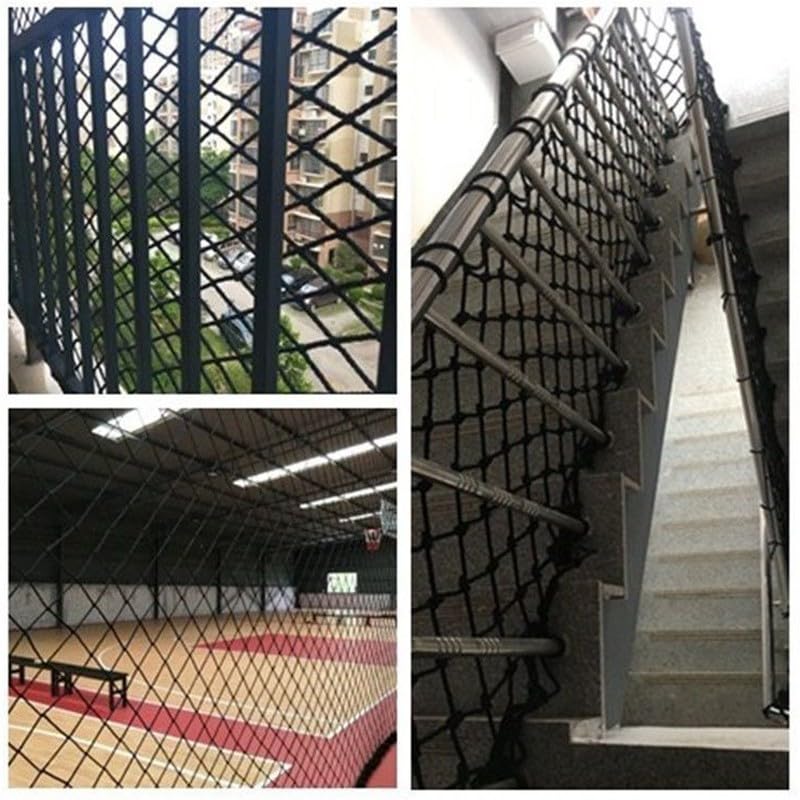 Kindersicherheitsnetz, Kletternetz für Spielplätze, Kindergärten, Balkon, Treppe