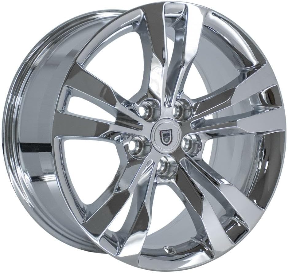 OE Wheels CA15A 18 Inch Rim Fits CTS Style 5x115 18x8.5 Chrome - Hollander 4717 (1)