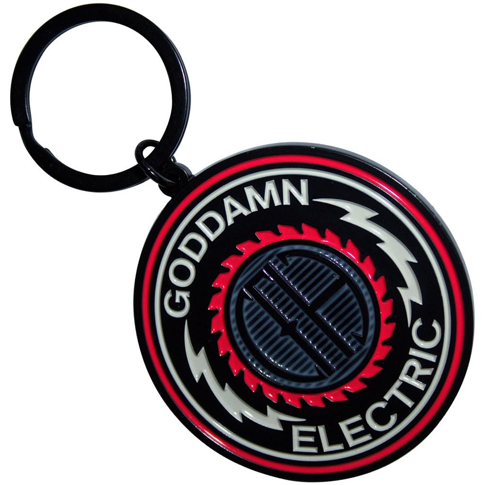 Rock Off officially licensed products Pantera Electric Band Logo Keyring Keychain One Size