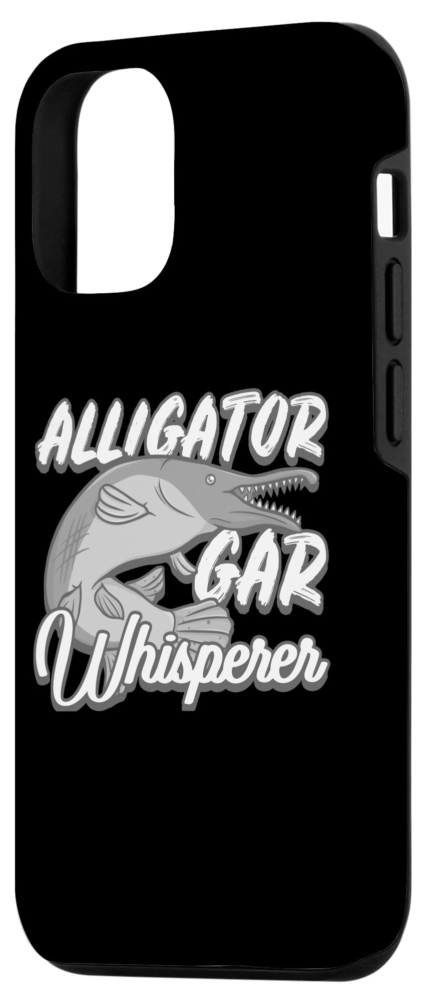 iPhone 13 Pro Alligator Gar Fishing Funny Animals Pet Fish Case - Image 2
