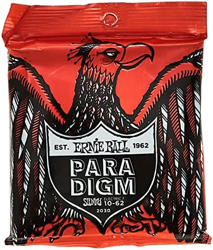 Ernie Ball Skinny Top Heavy Bottom Slinky Paradigm 7-String Electric Guitar Strings - 10-62 Gauge