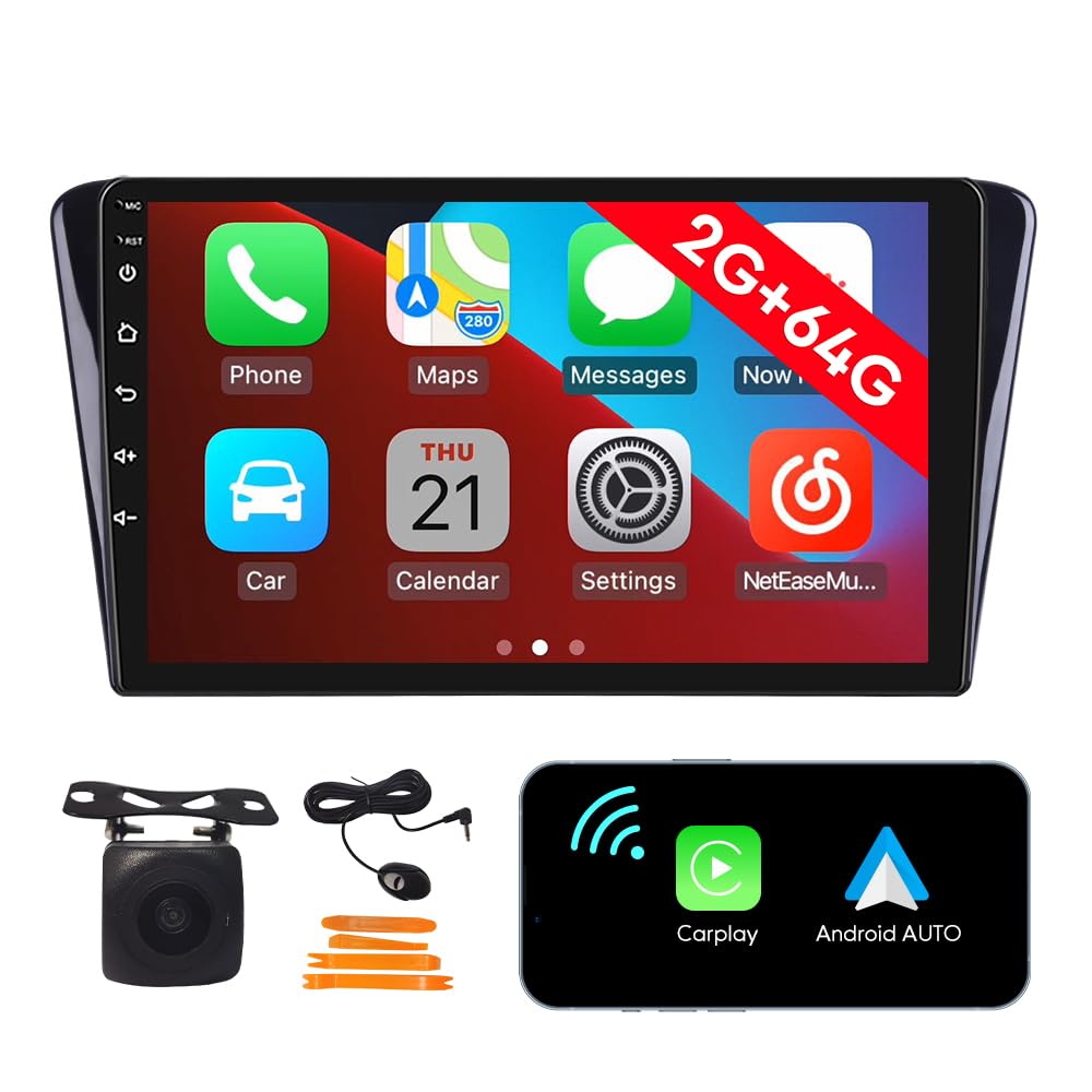 [2G 64G] Android Car Stereo FM Radio Carplay Android Auto 9