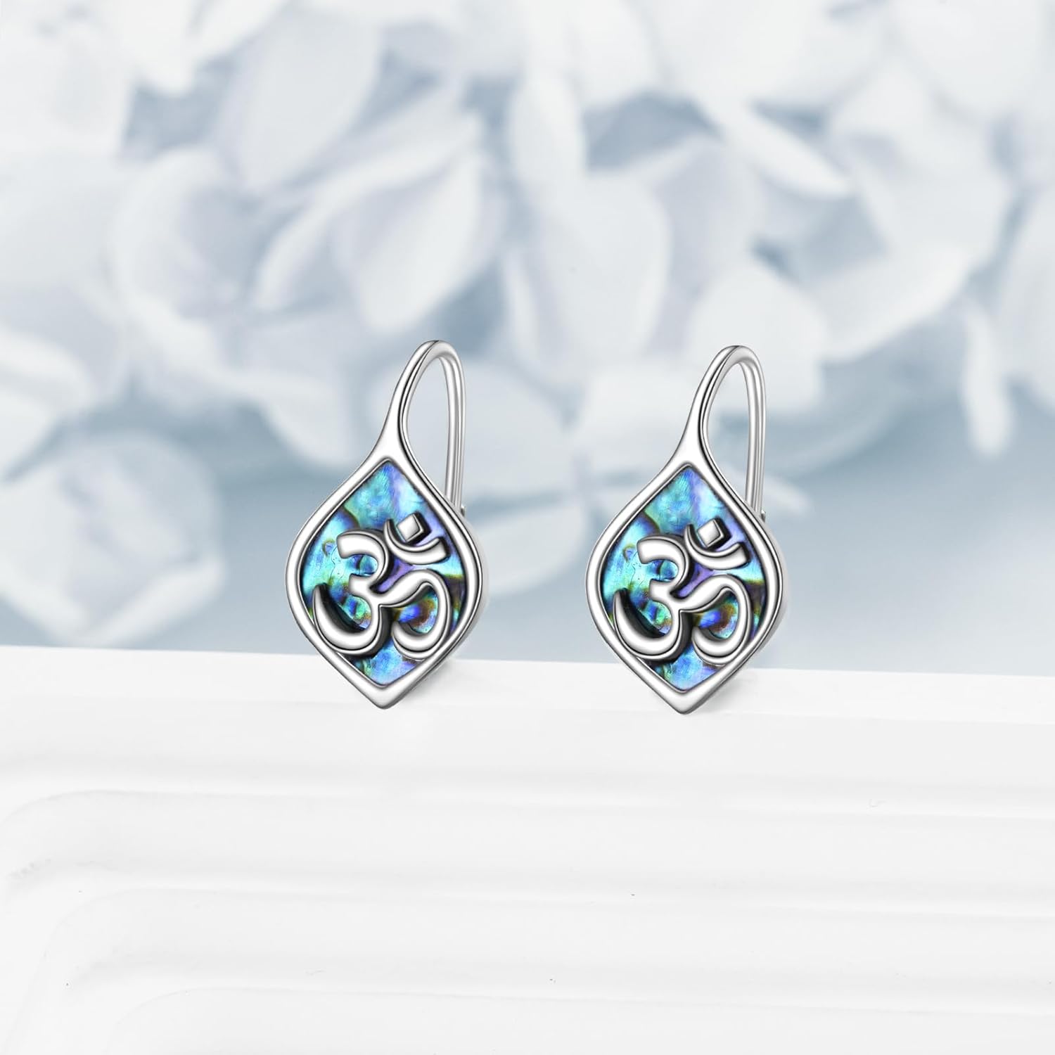 Orecchini con nodo celtico in argento sterling 925, fatti a mano