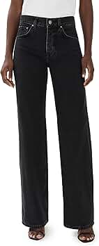 ANINE BING Women's Hugh Jeans, Vintage Black, 23 at Amazon