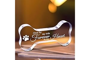 Pet Memorial Ornament Paw Print Sympathy Gift for Dog Loss Keepsake