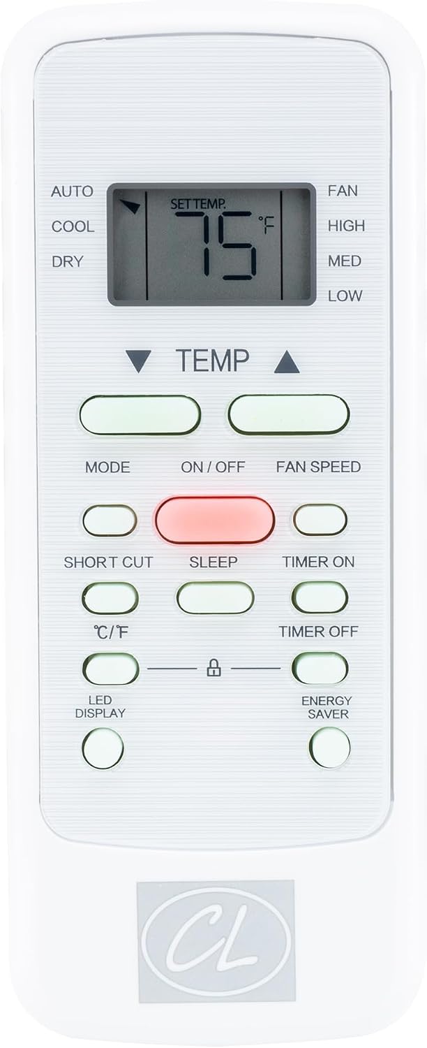 CL RV Window Air Conditioner | Fits 23"-36" Width | 4 Settings & Fan Speeds | 5000 BTU | Sleep Mode | Remote Included