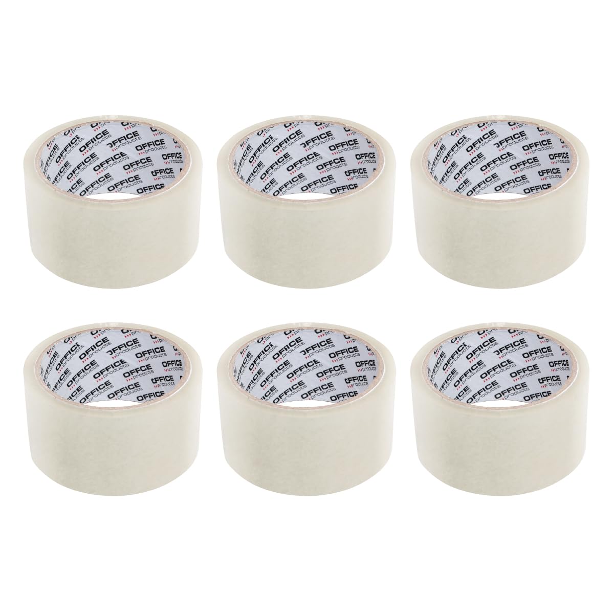 Tasma pakowa Office Products Hot-Melt 48mm 6 sztuk