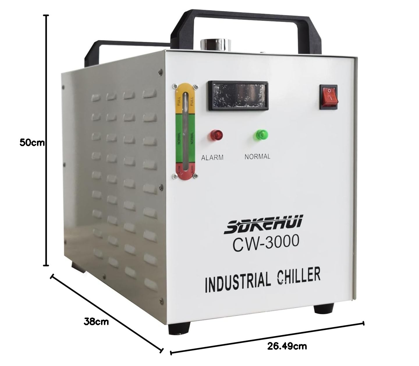 Industrial Water Chiller CW-3000 CO2 Laser Rohrkühler 9 L 220 V 10 L/Min
