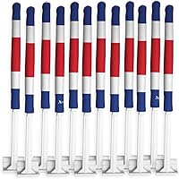 Vista 106 de Bandera de Estados Unidos con poste para coche, bandera para carros, 2 unidades, bandera de América, capó para auto, 4 de julio, decoración