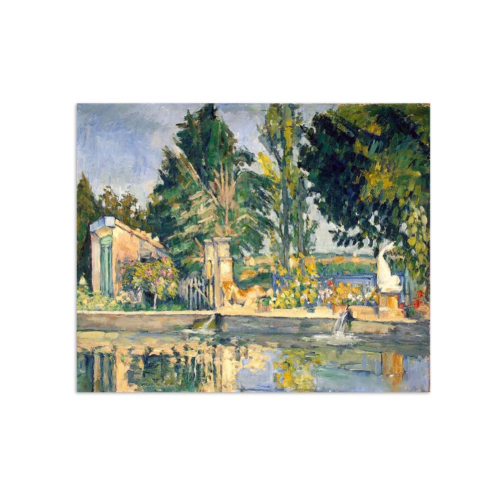 Tableau Paul Cézanne déco salon une toile nature impressionniste - 7