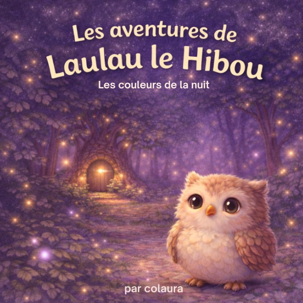 Les aventures de Laulau le hibou : Les couleurs de la nuit: Histoire illustrée pour enfants - Idéale pour le rituel du coucher (Les aventures de Laulau le hibou : histoires du soir)