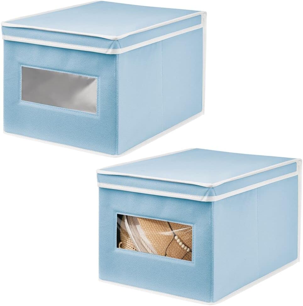 Borsa Organizer Pieghevole Con Coperchio - Contenitore Per Armadio E Lavanderia, Capacità Grande - Foto 5