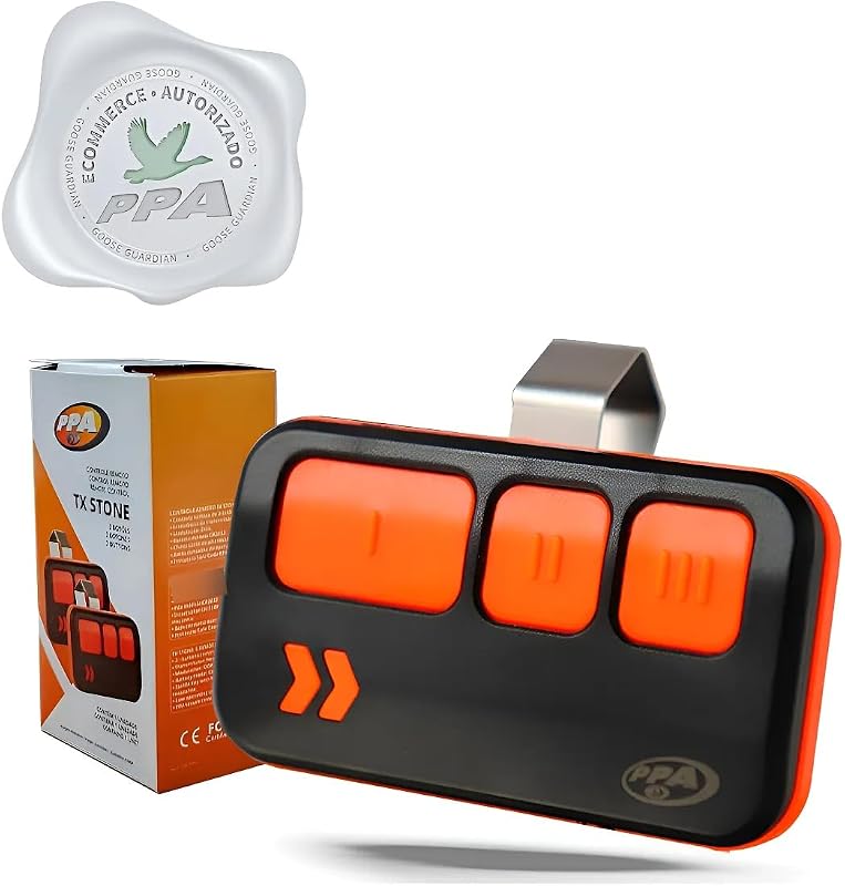 Controle 433 Ppa Stone 3 Botões Stark Hub Rio Legero Jetflex