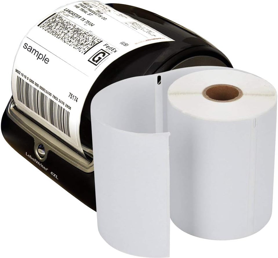 9527 Product 12 Rolls 4x6 Thermal Shipping Labels Compatible with Dymo LabelWriter 4XL 1744907, Strong Adhesive Thermal Labels, Water Resistant, 220 per Pack