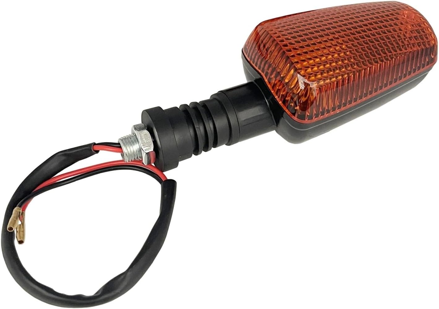 モトイバイク ターンシグナルオートバイ インジケータライトオートバイ ランプオートバイフラッシャーインジケータラ 二輪車用ターンシグナル  オートバイランプ オートバイの方向指示器 点滅灯 アンバーランプ バイクの点滅灯 信号灯 12V LED 12V 16LED 10mm オートバイのインジケータライト ターンシグナルライト ステアリングランプ 1ペア のために XJR400 XJR1200 XJR13