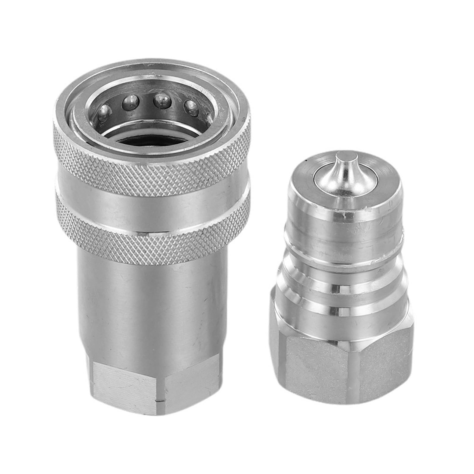 1 Pz NPT1/2 Connettore rapido for tubo olio idraulico ad alta pressione for ISO Serie A Giunti maschio femmina Filettatura ISO7241-A(Male)