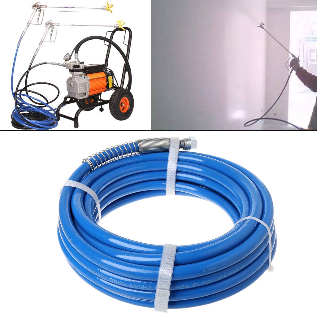 Manguera de pulverización de pintura sin aire de 7,5 m, 5000 PSI, fibra pulverizadora para pulverizador