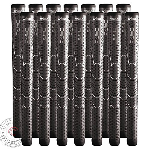 Winn Set of 9 DRITAC AVS Oversize Gray Golf Grip