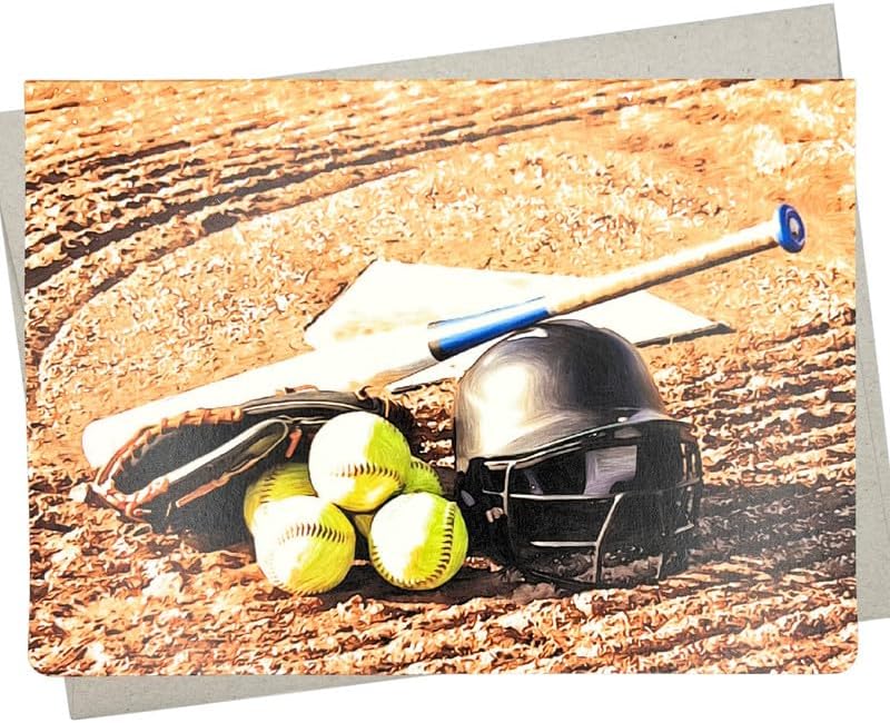 Plaque Photo Commemorative 7x9 Pouces Pour Baseball/softball - Contient Emplacement Photo 5x7