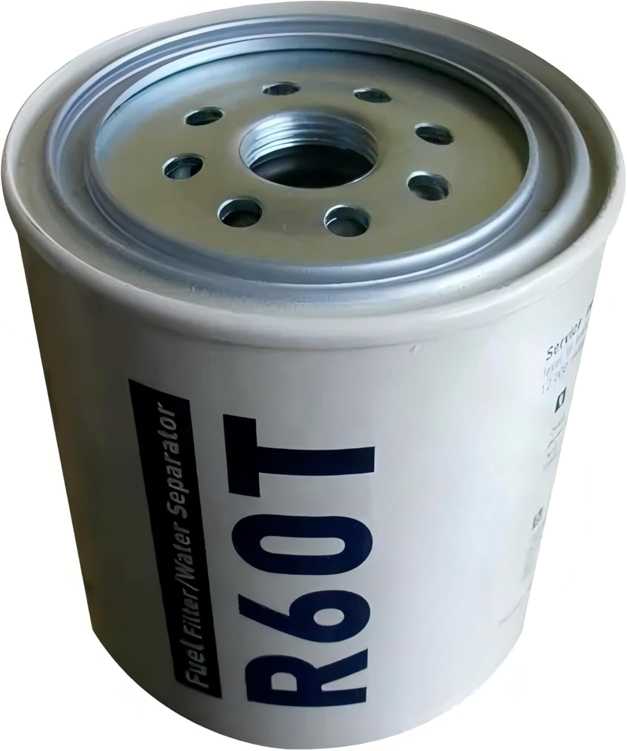 Diesel Fuel Filter Water Separator R60T 10 Micron Spin-on Replacement Element Compatible with Racor 760R,660R,460R,360RC Series - for Marine Engine Parts