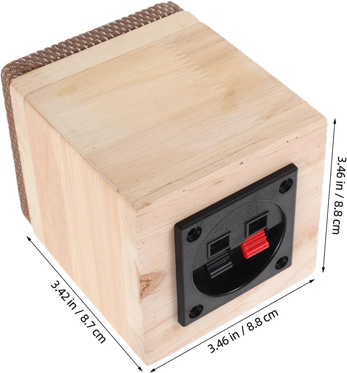 Wood Speaker Box Empty Enclosure for Car Audio Systems