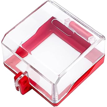 Emergency Stop Button Cover Lockout Box Type Clear Push Button Switch Cover PC Switch Cover Protector Lockout Cover