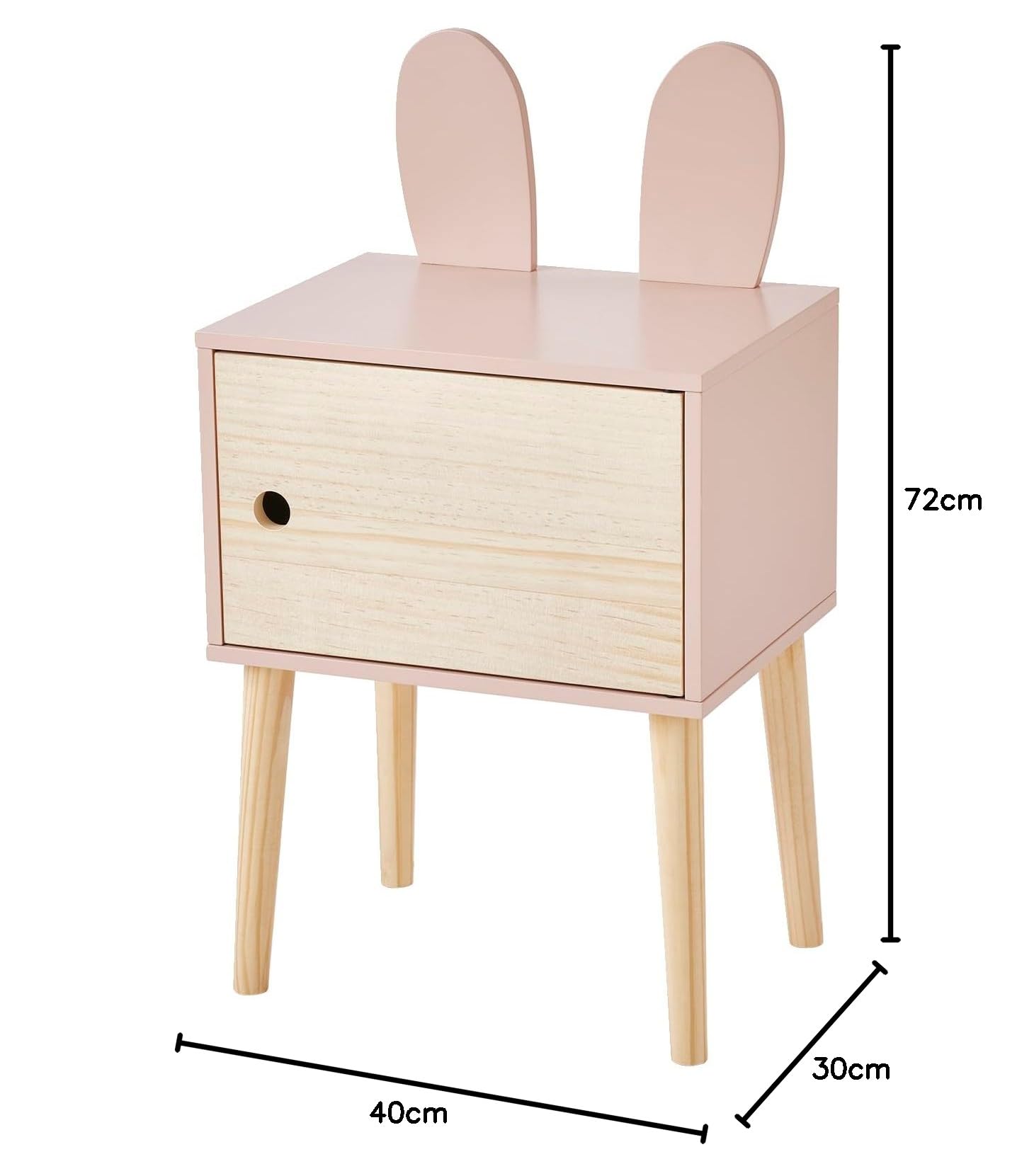 VERTBAUDET Chevet Lapin Bunny Rose TU