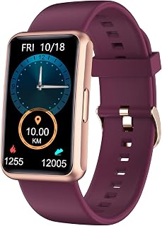 HUAKUA Pedometer Watch (No Bluetooth,No App) 1.47inch Touch Screen Smart Watch Fitness Tracker Step Counter Watch with Step Tracker,Calorie Tracker,Sleep Monitor,Alarm Clock,Waterproof IP68,Stopwatch