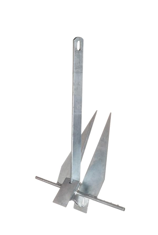 SEACHOICE Hot Dipped Galvanized Deluxe Anchor 13S 41730, Steel by SEACHOICE - Image 2