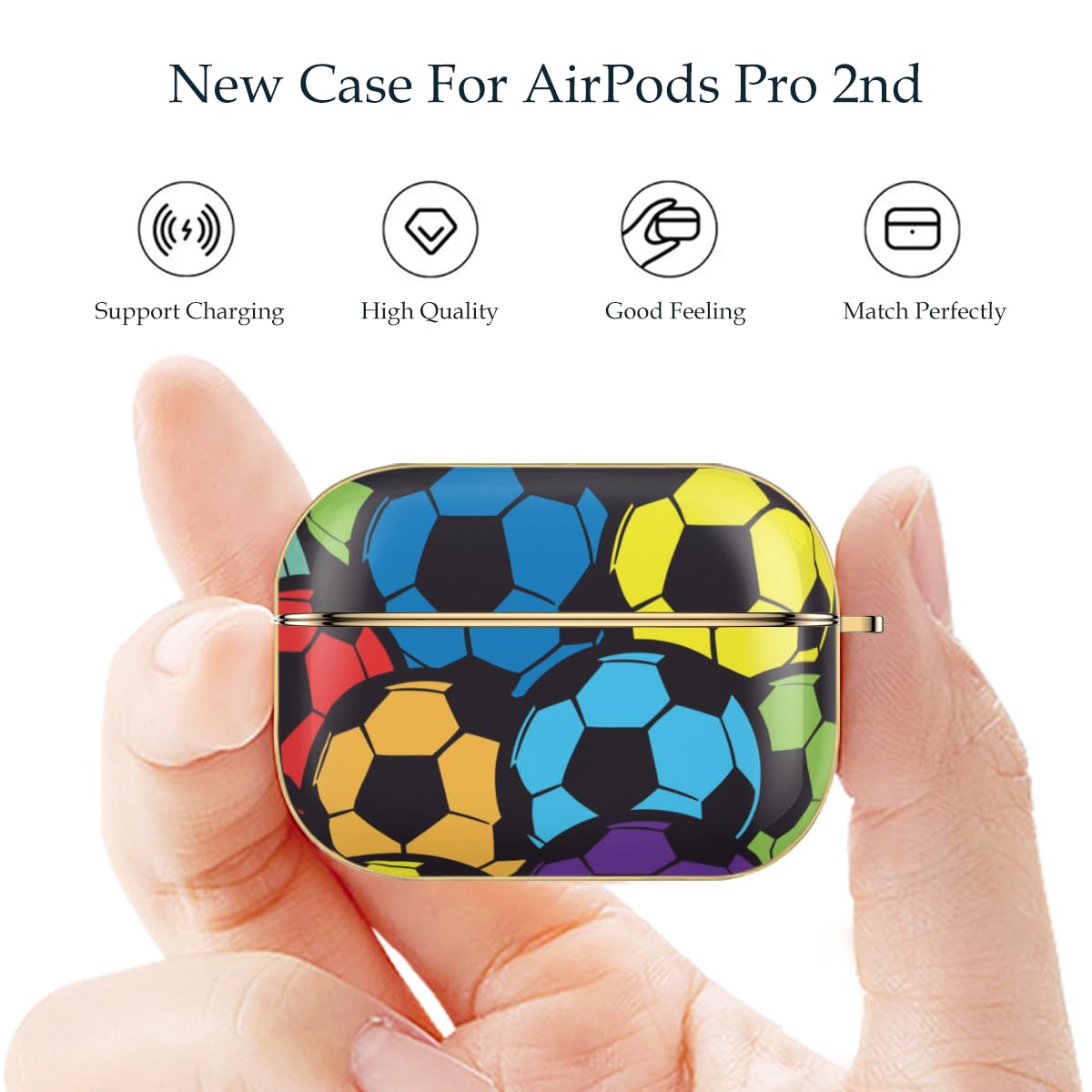 AirPods (第2世代) カラフルデザイン Amazon.co.jp: AirPods Pro 用 第2世代 第1世代 共通 デザイン