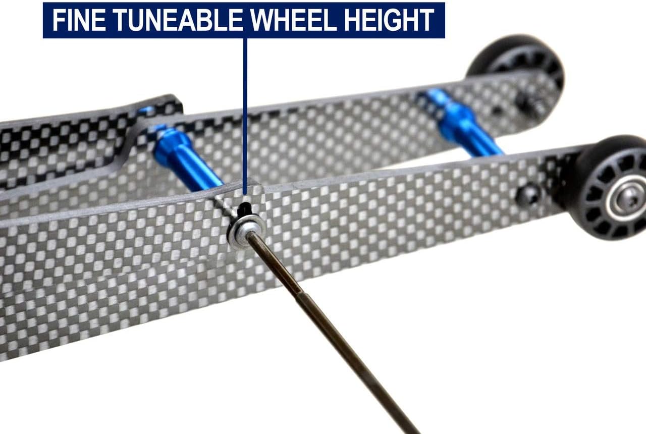 EXOTEK RACING LLC Dr10 Wheelie Bar St 12 Carbon Alloy Adjustable ETK1962 Electric Car/Truck Option Parts