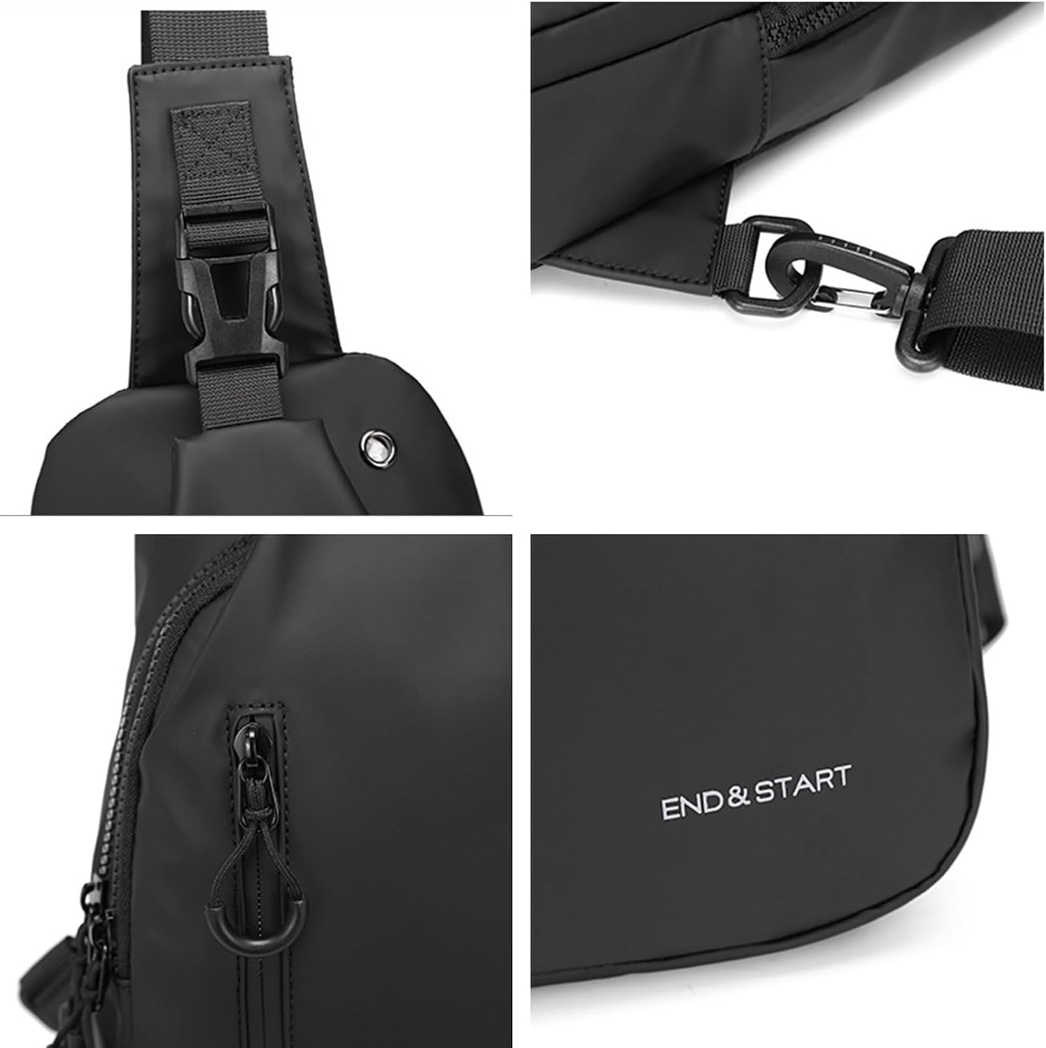 Small Crossbody Sling Bag for Men Crossbody Chest Bag Casual Daypack