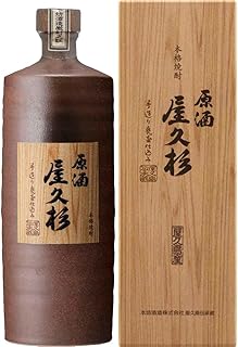原酒 屋久杉 37度 720ml 化粧箱入り 陶器ボトル