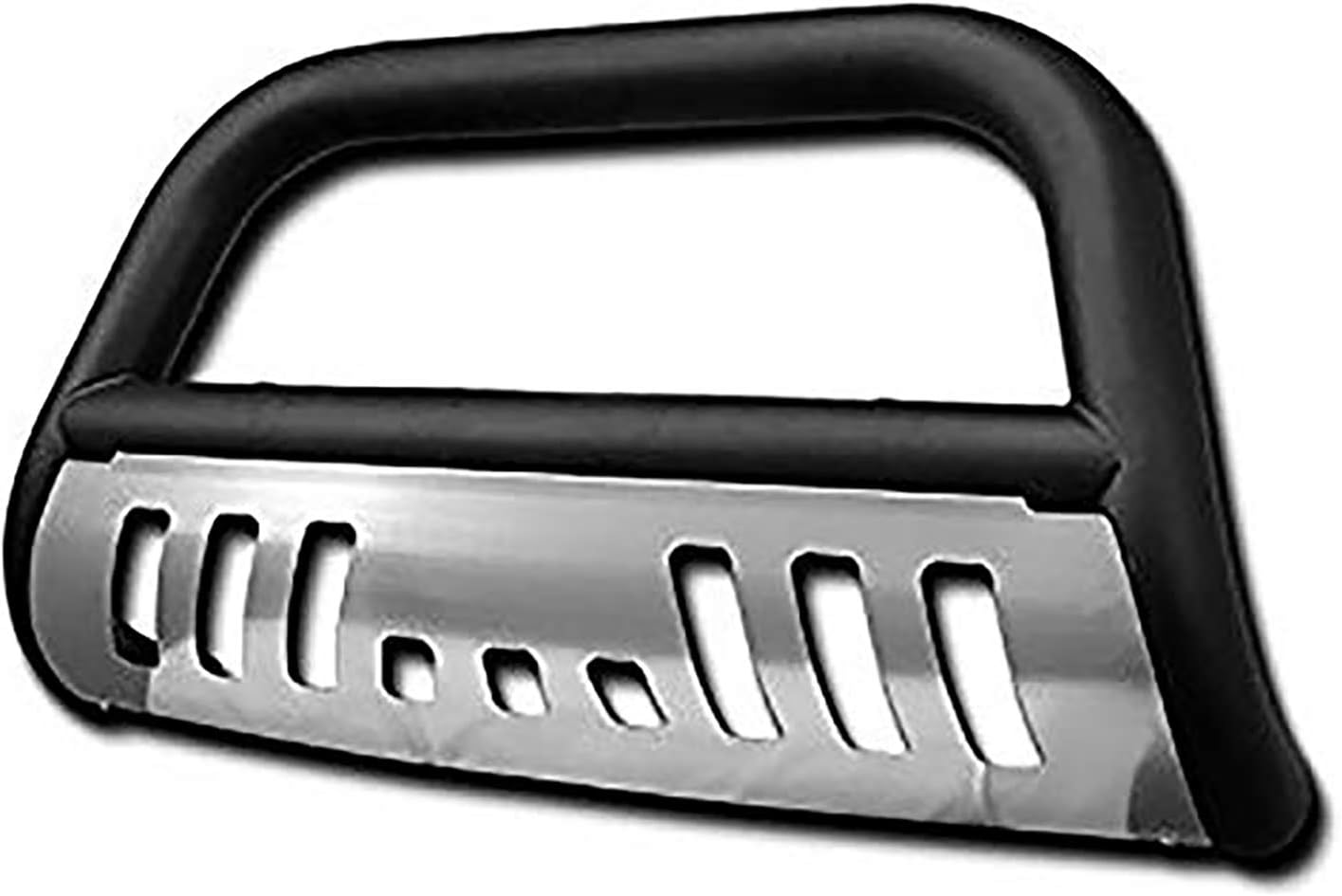 S&T Racing Matte Black Bull Bar Push Bumper Grill Grille