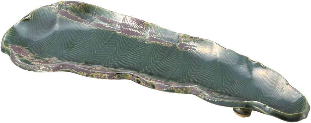 Yamashita Craft 14045250 Oribe Ripple (Handmade), Oval Plate (Extra Large), 15.7 x 6.1 x 1.6 inches (40 x 15.5 x 4 cm)