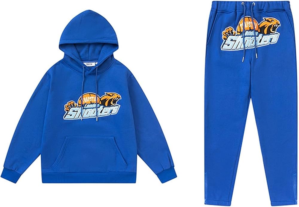 YOUPO Fashion Brand Trapstar Embroidery Men and Women Tracksuit