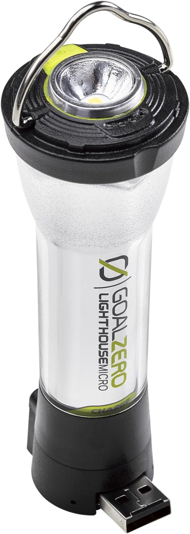 Goal Zero Lighthouse Micro Charge USB Flashlight Lantern and Recharger Hanging Light Ideal For the Purse or Backpack, Charges Up From Any USB Port Works Well with Goal Zero Nomad Solar Panels