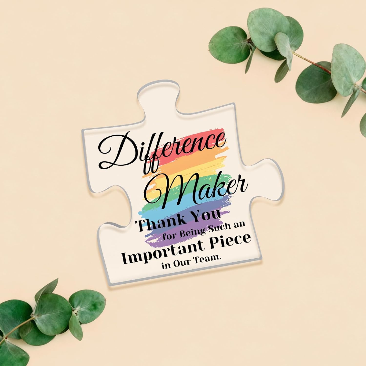 Thank You Gifts for Women Home Office Decor Acrylic Sign Inspirational Gifts for Leader Boss Staff Employee Mentor Coach Manager Coworker Teacher Appreciation Gift Retirement Goodbye Farewell Present - Image 7