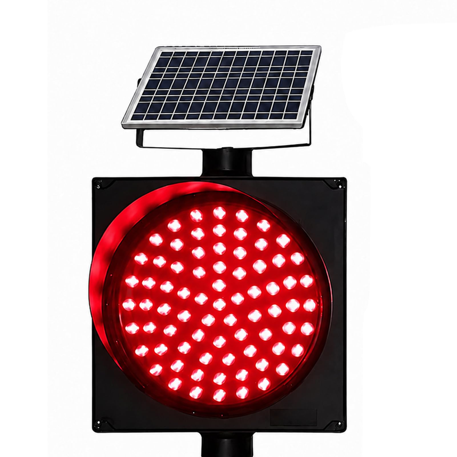 Semáforo Vial Solar, LED Intermitente 12/16 Pulgadas, IP65