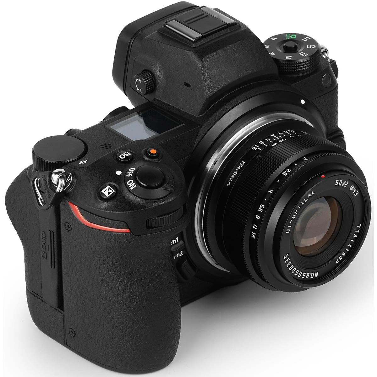TTArtisan Objectif 50 mm F2 Corps en métal Compatible avec Monture Nikon Z (Cadre Complet) – Noir