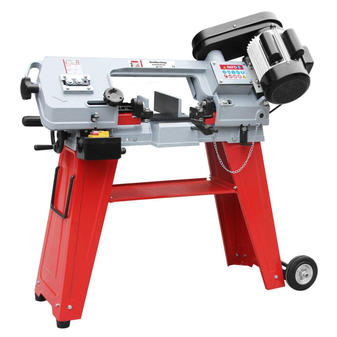 Holzmann - Scie à ruban métal descente semi-​automatique D. 110 mm 400 V 360 W - BS 115N-​400V HOLZMANN
