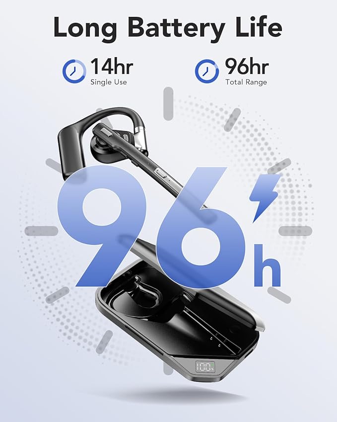 Auriculares Bluetooth V6.0 Open Ear con Cancelación de Ruido miniatura 3