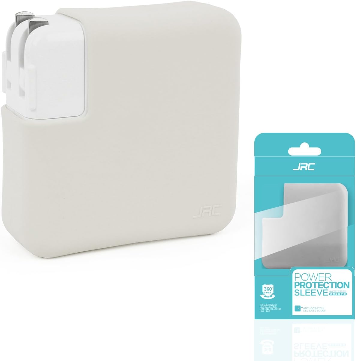 JRC Premium Soft Thin Silicone Charger Case for 2019+ MacBook Pro 16" (Model: A2141),2016+ MacBook Pro 15" Touch Bar (Model:A1707/A1990), 2013-2015 MacBook Pro 15" Retina (Model:A1398)-Fluorescence