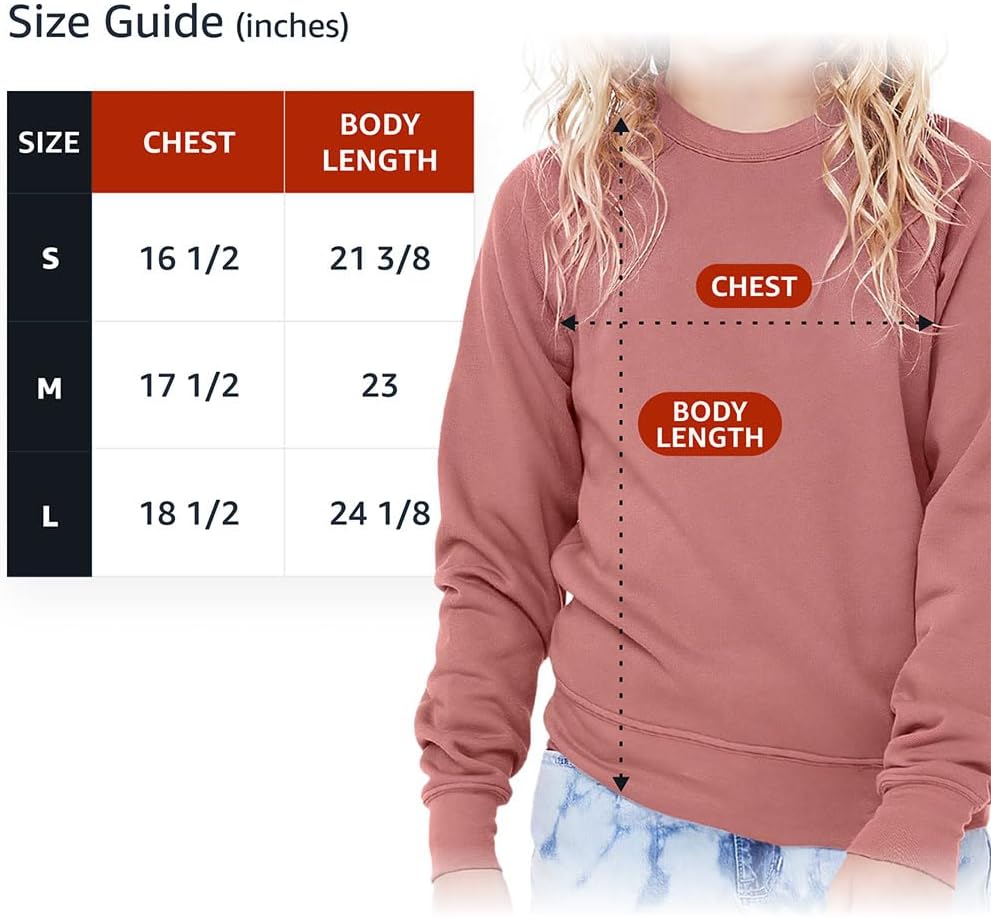 Heart American Babe Kids' Raglan Sweatshirt - Stars and Stripes Clothing - USA Themed Apparel